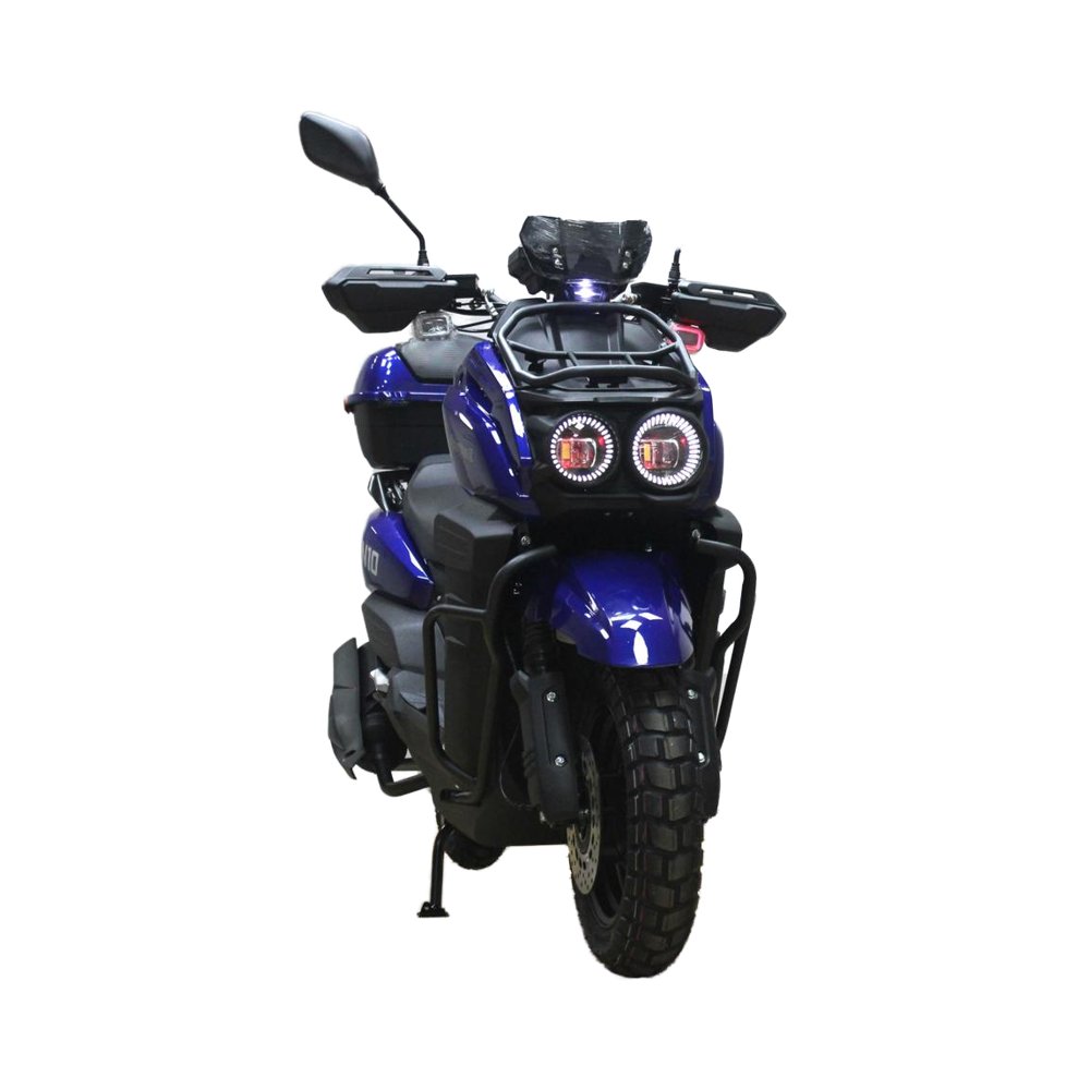 Factory Direct 150cc 4 Stroke Gas Scooter Motorcycle Cheap Adult Motorbike with Disc & Drum Brakes
